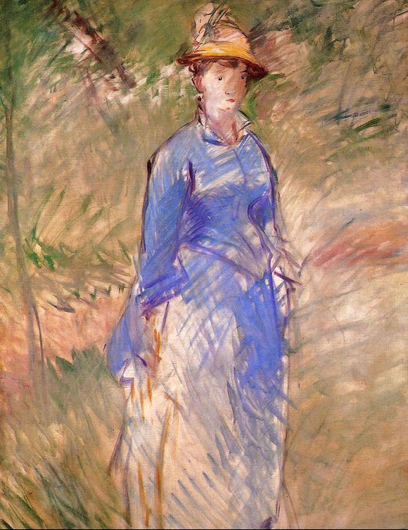 Edouard Manet Young Woman in the Garden I